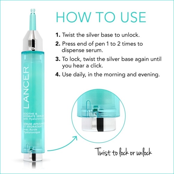 LANCER Skincare Hydrate Serum with Hyaluronic Acid - Picture 4 of 7